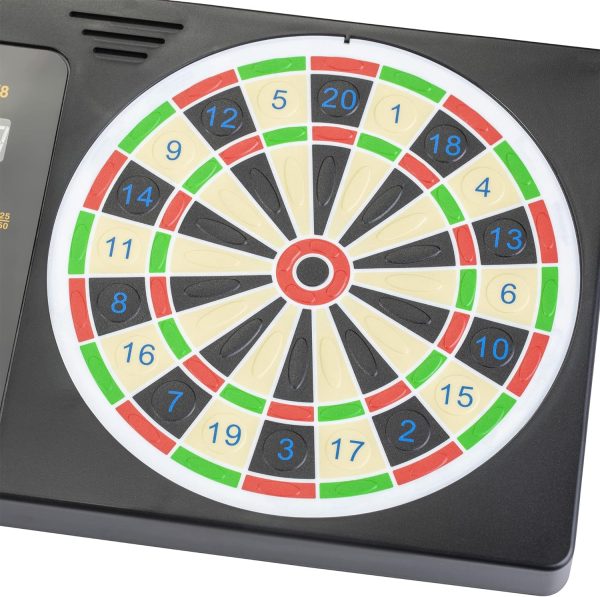 Accudart E-Scorer 3: Electronic Touch Pad Dart Scorer, Black
