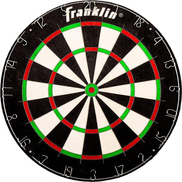 Franklin Sports Professional Dartboard - Regulation Size Dartboard - 18 Inch Dartboard