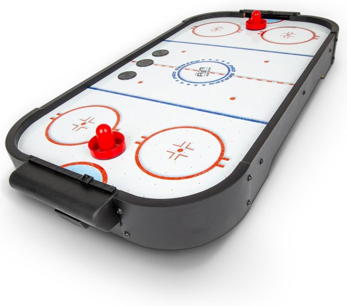 gosports 30 inch table top air hockey game review