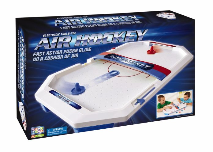 international playthings electronic table top air hockey review