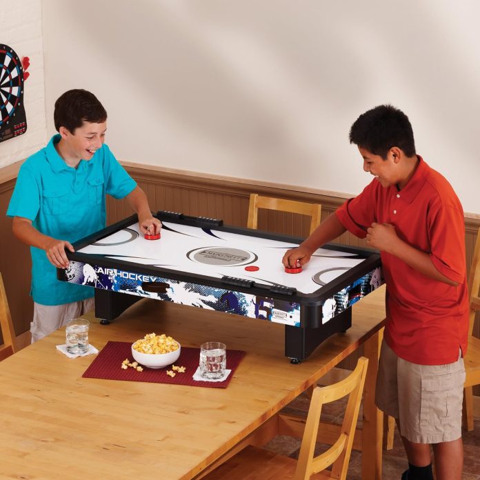 mainstreet classics table top air hockey review