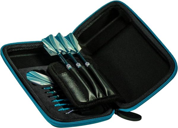 Casemaster Sport Dart Case, Hold One Set of Darts and Features Built-in Storage for Flights, Tips and Shafts