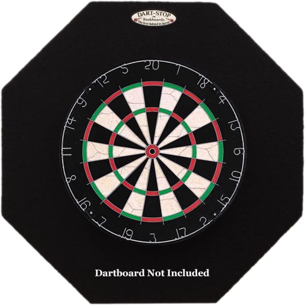 Dart-Stop 29 inch Professional Dart Board Backboard, Octagonal | Wall Protector | Dartboard Surround