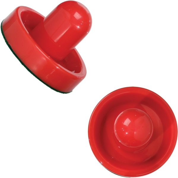 Franklin Sports Zero Gravity Air Hockey Pushers-Pack of 2 (Red)