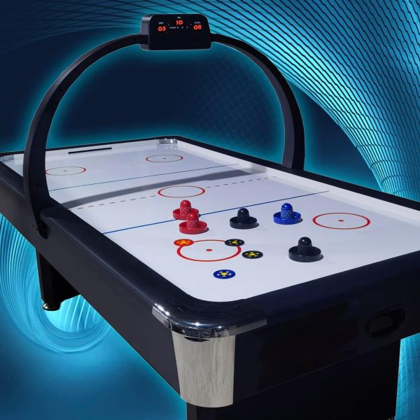 Joovon Air Hockey Pushers and Air Hockey Pucks, Non-Slip Strikers and Dynamic Pucks for Air Hockey Table Game for Adults and Kids,Replacement Accessories for Game Tables