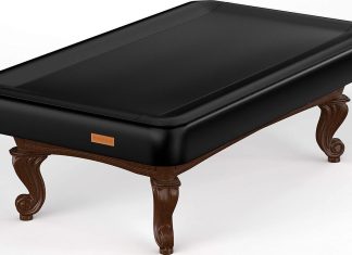 k musculo pool table cover heavy duty leatherette billiard table cover waterproof and tearproof 657 758 859 foot fitted