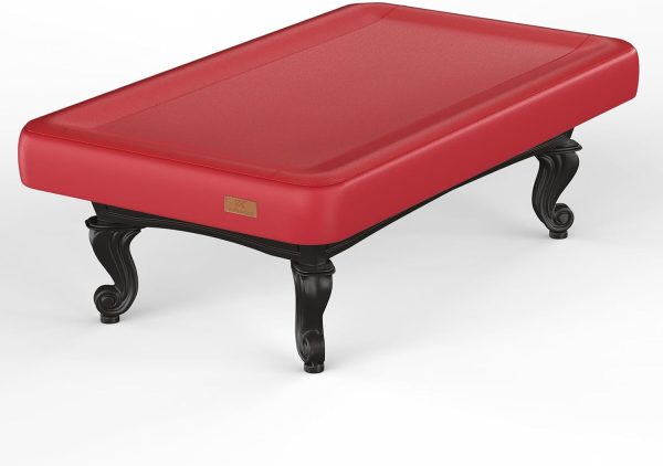 K-Musculo Pool Table Cover, Heavy Duty Leatherette Billiard Table Cover, Waterproof and Tearproof, 6.5/7/ 7.5/8/ 8.5/9 Foot Fitted