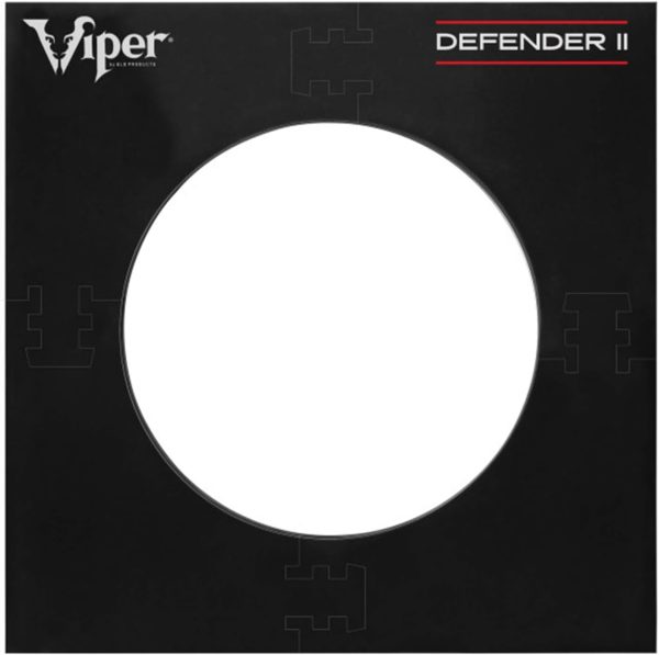 Viper Defender II Backboard Sisal/Bristle Steel Tip Dartboard Bundle