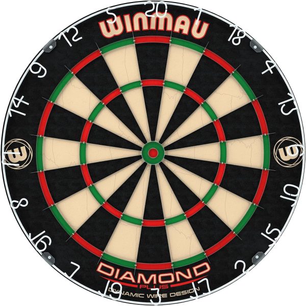 WINMAU Diamond Plus Tournament Bristle Dartboard