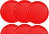 coopay 3 14 inches air hockey pucks 6 pack full size heavy replacement pucks for game tables equipment accessories